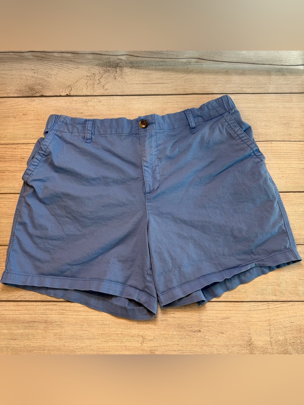 Women’s Casual Blue Cotton Shorts